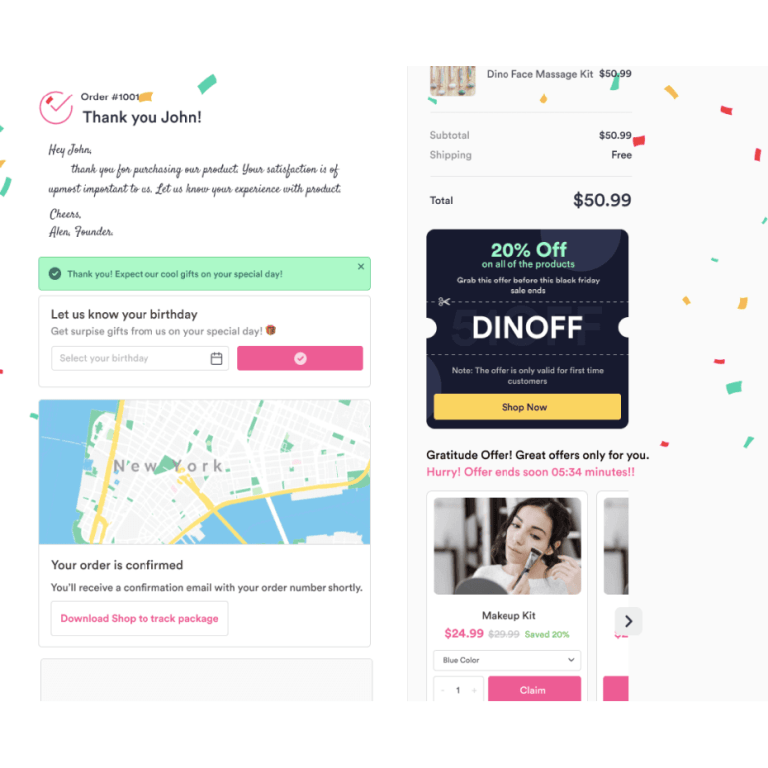 Dinosell – Post-Purchase & Thank You Page Upsell